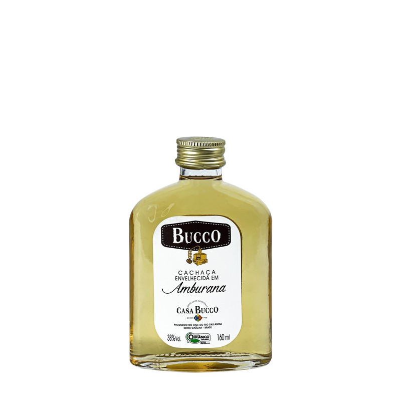 Cachaça Casa Bucco Amburana 160ml